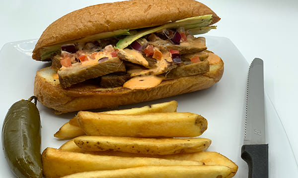 Sandwich de Carnitas