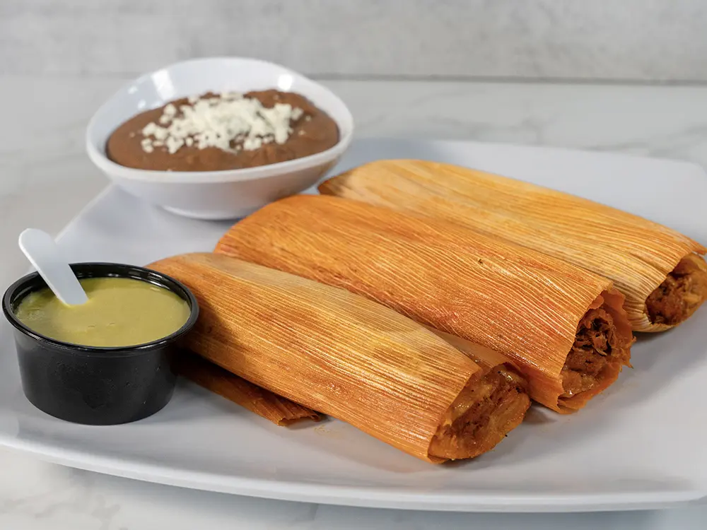 Tamales Plate